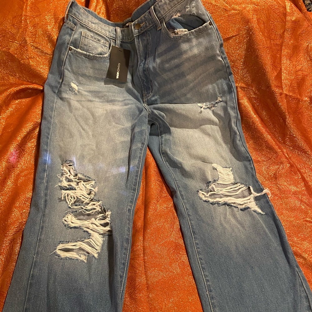 Fashion Nova Jeans mom size 13